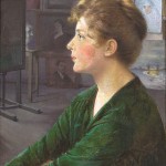 E. Kabiščer-Jakerson portretas. 1919 m.