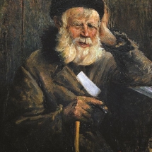 Valstiečio portretas. 1920 m.